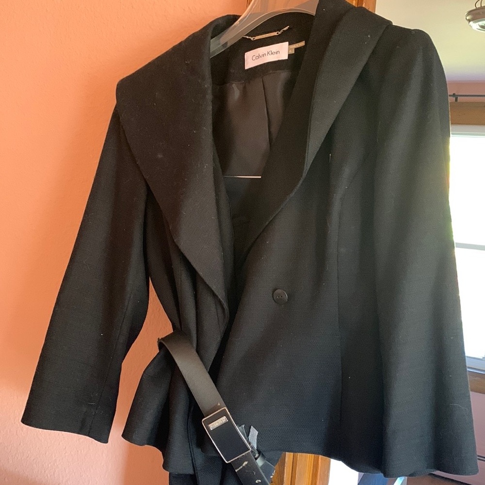 Calvin Klein skirt suit